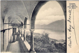 1905-Svizzera Cartolina Diretta In Italia "Locarno Un Saluto Dalla Madonna Del S - Altri & Non Classificati