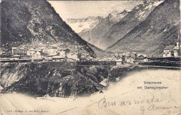 1901-Svizzera "Goschenen Mit Damagletscher" - Other & Unclassified