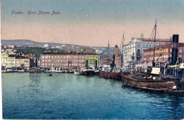 1920circa-Fiume-Riva Marco Polo - Croatie