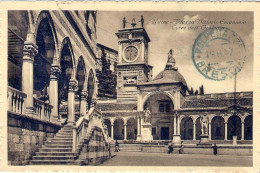 1947-"Udine Piazza Vittorio Emanuele Torre Dell'orologio"annullo D'arrivo Di Pol - Udine