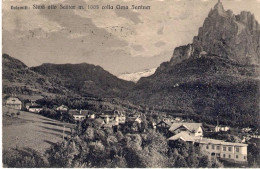 1929-"Dolomiti Siusi Allo Sciliar Colla Cima Santner" - Bolzano (Bozen)