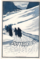 1918-cartolina Illustrata "sottoscrivete" Non Viaggiata - Guerre 1914-18