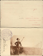 1905-cartolina Doppia Della Scuola Magistrale Militare Di Scherma Con Programma  - Heimat