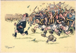 1950circa-calcio "Rigore!!" Non Viaggiata - Humour