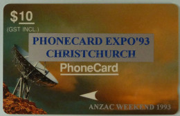 NEW ZEALAND - GPT - Private Overprint - EXPO '93 - Christchurch - $10 - Used - Nuova Zelanda