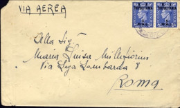 1950-Tripolitania Occupazione Inglese B.A.cat.Sassone Euro 200, Lettera Con Test - Tripolitania