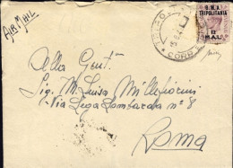 1949-Tripolitania Occupazione Inglese B.M.A. Cat.Sassone Euro 160, Lettera Con T - Tripolitaine