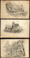 1906/7-Svizzera Tre Cartoline Disegnate Da G.Hoffmann Per I Suoi Parenti (una Co - Other & Unclassified