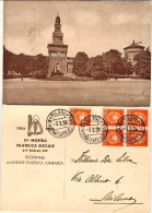 1936-cartolina Doppia Commemorativa Decennale Dell'Unione Filatelica Lombarda Af - Marcophilie