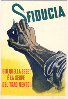 1944-RSI Catalogo Filagrano Euro 100, "Sfiducia-Giù Quella Esse!-è La Serpe Del  - Marcophilia
