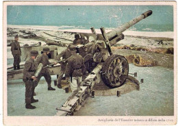 1941-cartolina Tedesca Nuova Con Diciture In Italiano "artiglieria Dell'esercito - Heimat