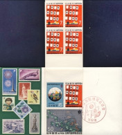 1970-Giappone Japan Libretto 7 Valori "Expo Osaka" Su Fdc - FDC