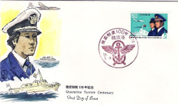1979-Giappone Japan S.1v."Quarantine System Centenary" Su Fdc - FDC