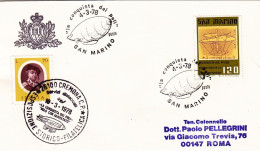 1978-San Marino Aerogramma-San Marino/Italia La Conquista Dei Poli Affrancatura  - Poste Aérienne