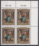 1985 , Mi 1809 ** (1) - 4 Er Block Postfrisch - 150. Geburtstag Von Franz Defregger - Ongebruikt