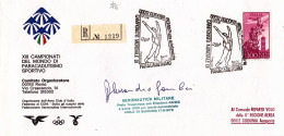 1976-raccomandata Illustrata XIII^campionato Mondiale Di Paracadutismo Cachet Po - Airmail