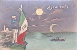 1912-"Alba Di Civilta'" - Patriotiques