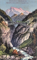 1916-Austria Cartolina Illustrata "Mittenwaldbahn Schlossbachbrucke" Viaggiata - Autres & Non Classés