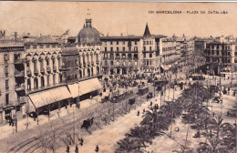 1910ca.-Spagna "Barcelona Plaza De Cataluna" - Other & Unclassified