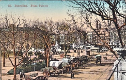 1910ca.-Spagna "Barcelona Plaza Palacio" - Autres & Non Classés