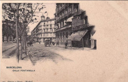 1910ca.-Spagna "Barcelona Calle Fontanella" - Autres & Non Classés