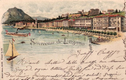 1899-Svizzera "Souvenir De Lugano" - Andere & Zonder Classificatie