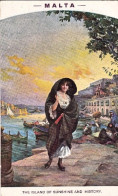 1921-Malta "The Island Of Sunshine And History" - Malta