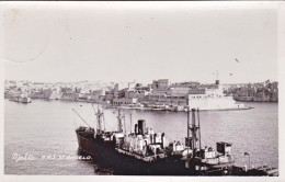 1952-Malta Cartolina Foto "Malta H.M.S. St.Angelo" Viaggiata - Malta