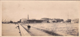 1920ca.-Egitto Mini Cartolina (14x7 Cm.) Foto "Port Said Le Casino" - Other & Unclassified
