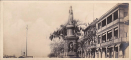 1920ca.-Egitto Mini Cartolina (14x7 Cm.) Foto "Port Said Statue Queen Victoria" - Sonstige & Ohne Zuordnung