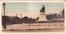 1920ca.-Egitto Mini Cartolina (14x7 Cm.) Foto Acquerellata "Alexandria Monument  - Autres & Non Classés