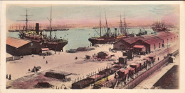 1920ca.-Egitto Mini Cartolina (14x7 Cm.) Foto Acquerellata "Alexandria General V - Sonstige & Ohne Zuordnung