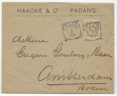 Ned. Ind. 1900, NVPH 25 Op Brief Naar Nederland (SN 3100) - Niederländisch-Indien
