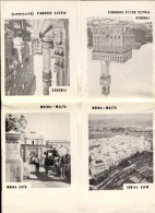 1974-Malta Depliant Illustrativo Gemellaggio Firenze Mdina Con 4 Vedute, Bollo T - Malte