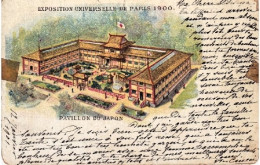 1900-Francia Esposizione Universale Di Parigi "Pavillon Du Japon" Con Stampa A R - Women