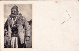 1918-Macedonia Serba Cartolina "indigeno" Con Bollo Di Posta Militare 16 Del 27  - Paysans