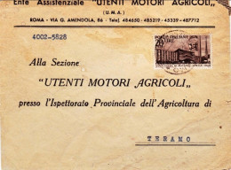 1949-Italia-busta Affrancata L.20 XXVII^di Fiera Di Milano Isolato - 1946-60: Marcophilie