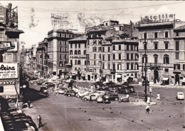 1958-cartolina Illustrata "Roma Piazza Barberini" Affrancata L.15 Siracusana Ann - Andere & Zonder Classificatie