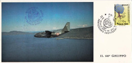 1990-cartolina Per Il 50^ Anniversario Costituzione 46^ Brigata Aerea 98^ Gruppo - Luftpost