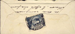 1914-mini Biglietto Da Visita Dimensioni 5,2x11 Cm.viaggiato Da Spilimbergo - Marcophilie