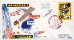 1997-France Francia Cat.Lollini K 859A Composite ESA Avec Cachet Postal Rouge Nu - 1961-....