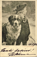 1902-O.Eerelman "In Treuer Kameradschaft" Cartolina Viaggiata - Dogs