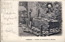 1903-Verona Tomba Di Giulietta E Romeo, Cartolina Viaggiata - Verona
