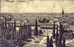 1918-Verona Panorama Cartolina Viaggiata - Verona