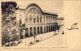 1904-Torino "stazione Di Porta Nuova" - Autres & Non Classés