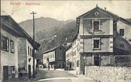 1909-Pontebba Udine Pontafel Hauptstrasse - Udine