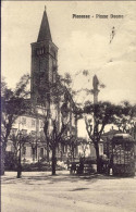 1911-Piacenza Piazza Duomo, Cartolina Viaggiata - Piacenza