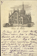 1901-Milano (Dome De Milan) Su Cartolina Viaggiata - Milano (Milan)