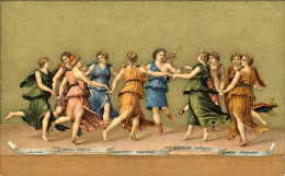 1913-"danza D'Apollo Con Le Muse Di Giulio Romano" - Pintura & Cuadros