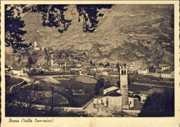 1947-Breno (Valle Camonica) Affrancata Coppia 50c. + L.2 + L.5 Democratica - Brescia